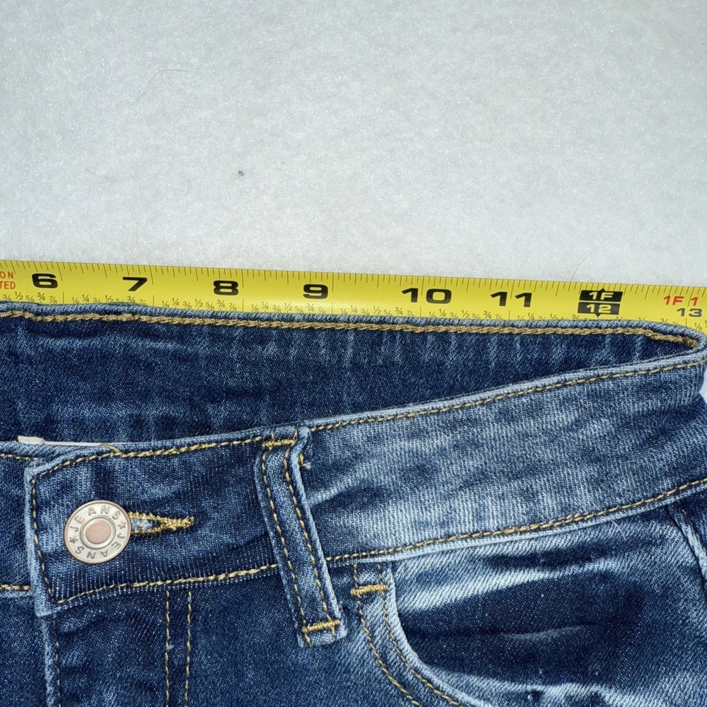 Chic Denim Blue Shorts - Picture 7 of 9